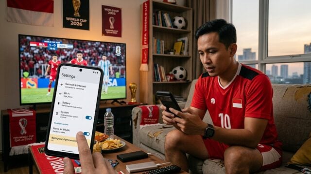 Cara Nonton Piala Dunia 2026 Tanpa Lag di HP Android: 5 Setting Wajib