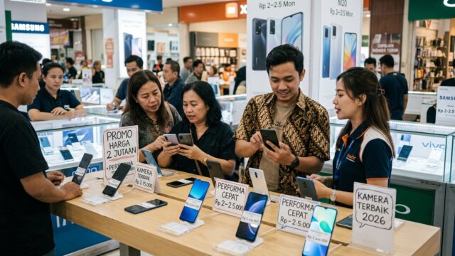 7 HP Harga 2 Jutaan Terbaik 2026: Performa Mumpuni & Fitur Lengkap