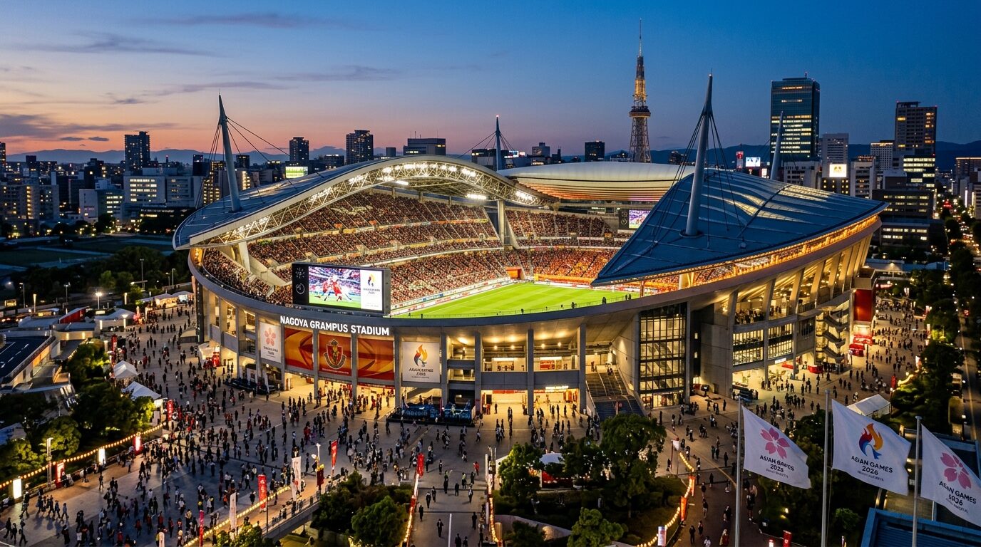 7 Stadion Megah Tuan Rumah Asian Games 2026 Jepang