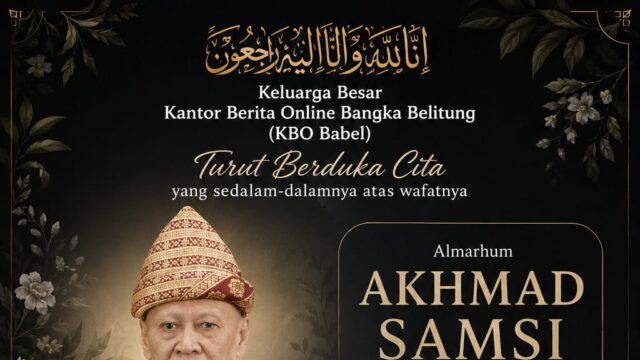 Tokoh Masyarakat Babel Abi Acik Tutup Usia, Kepergiannya Tinggalkan Duka Mendalam