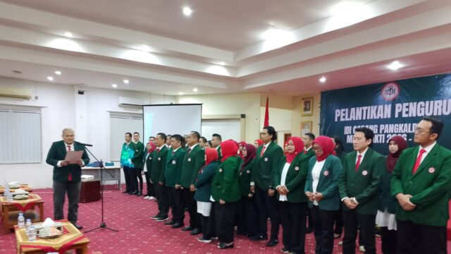 dr. Idil Fitri Ketua IDI Kota Pangkalpinang Ajak Seluruh Dokter Bersatu Jaga Marwah Profesi