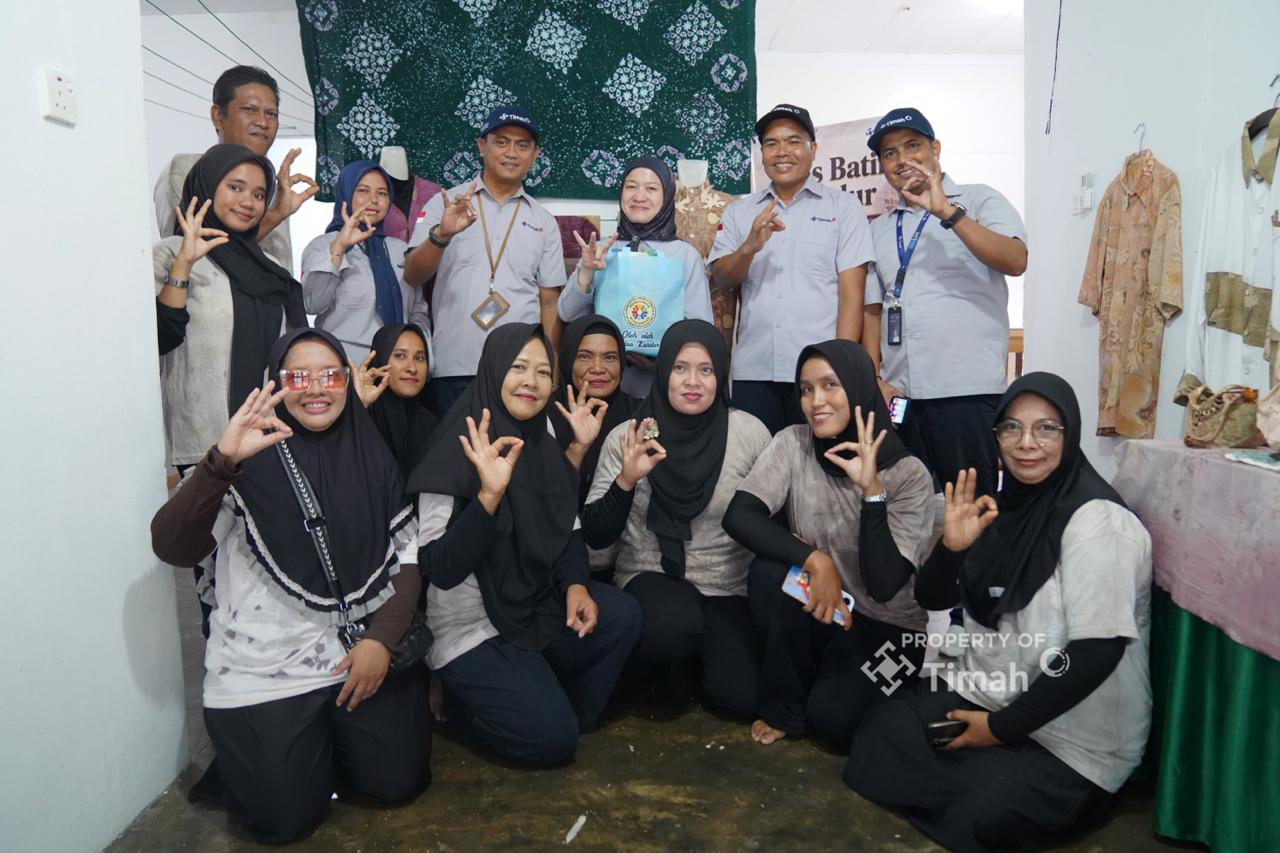 PT Timah Dorong Lahirnya UMKM Batik Khas Kundur