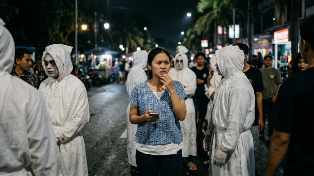 Terikat Janji Eps 58: Sena Selamatkan Davina dari Begal Pocong