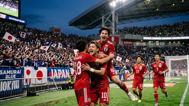 Jepang Tundukkan Islandia 1-0, Rekor 6 Kemenangan Beruntun