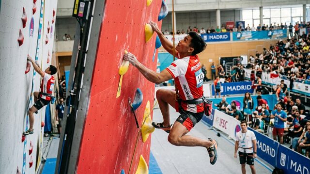 Robby Al Hilmi Terbang 4,81 Detik Raih Perak Dunia Madrid
