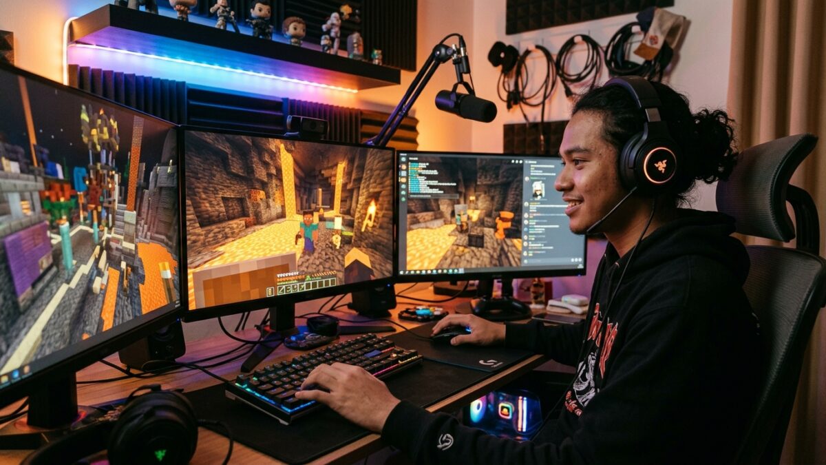 Viral: Kreator Minecraft Indonesia Gunakan Trik Lava Palsu