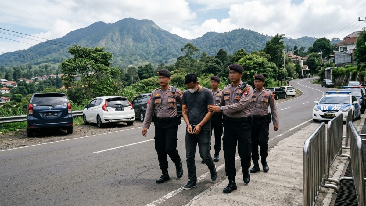 Bang Jago Ditangkap: Pemalak Mobil Plat B di Dago Atas Terungkap