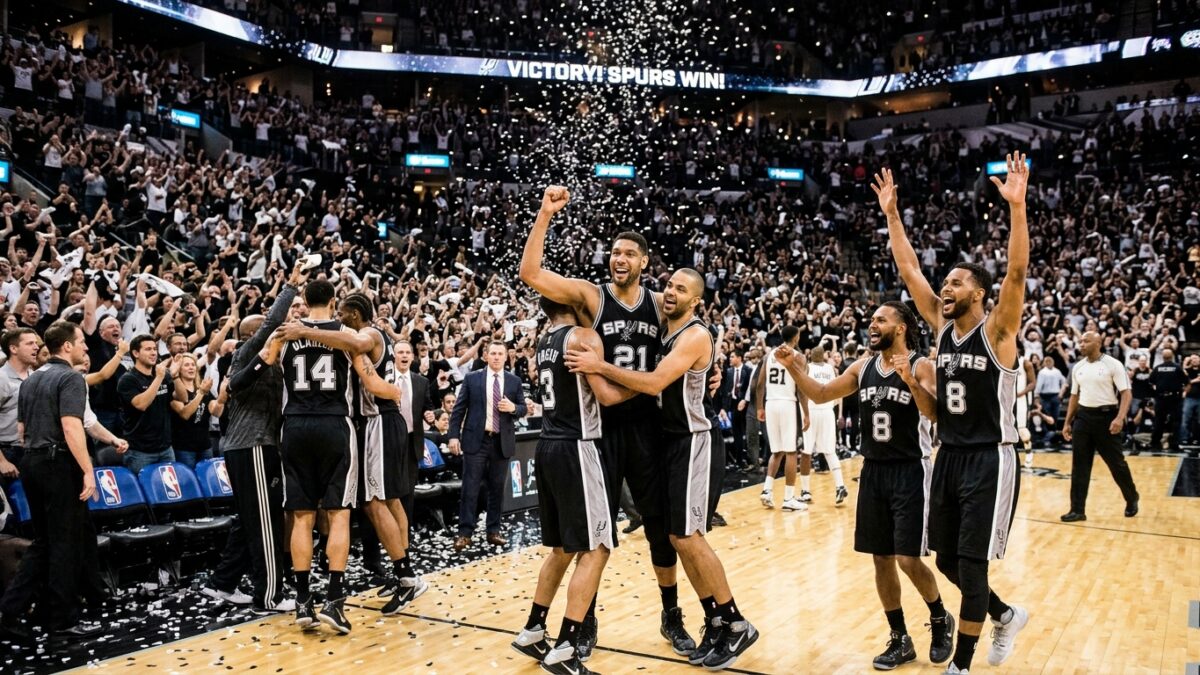 Spurs Tumbangkan Thunder, Lolos Final NBA Pertama Sejak 2014
