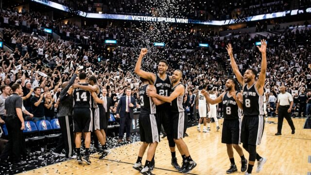 Spurs Tumbangkan Thunder, Lolos Final NBA Pertama Sejak 2014