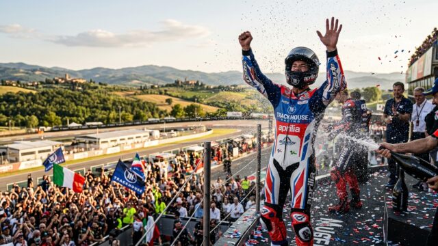 Fernandez Pecah Telur, Kemenangan Perdana Sprint Mugello