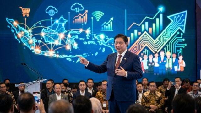 Airlangga Dorong Ekonomi Digital untuk Genjot Pertumbuhan RI