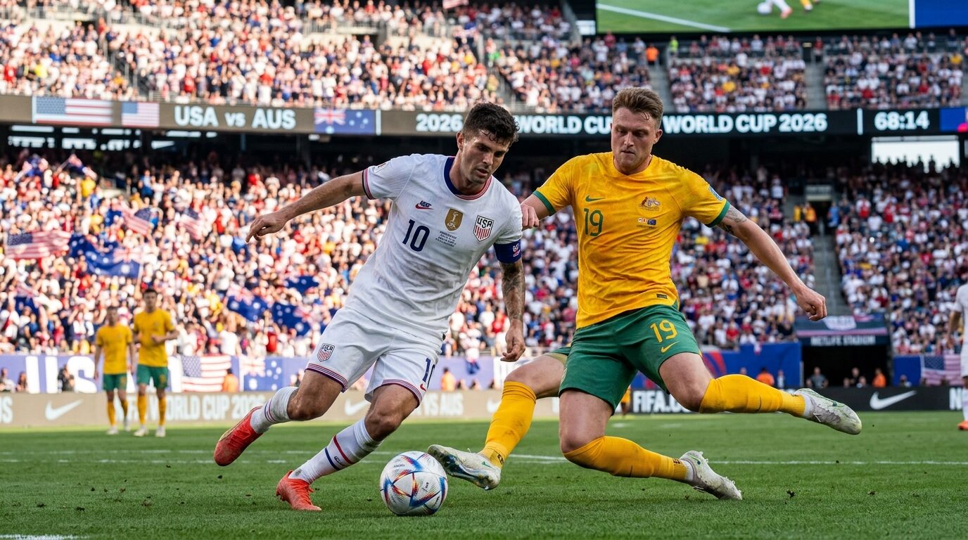 Amerika Serikat vs Australia di Piala Dunia 2026