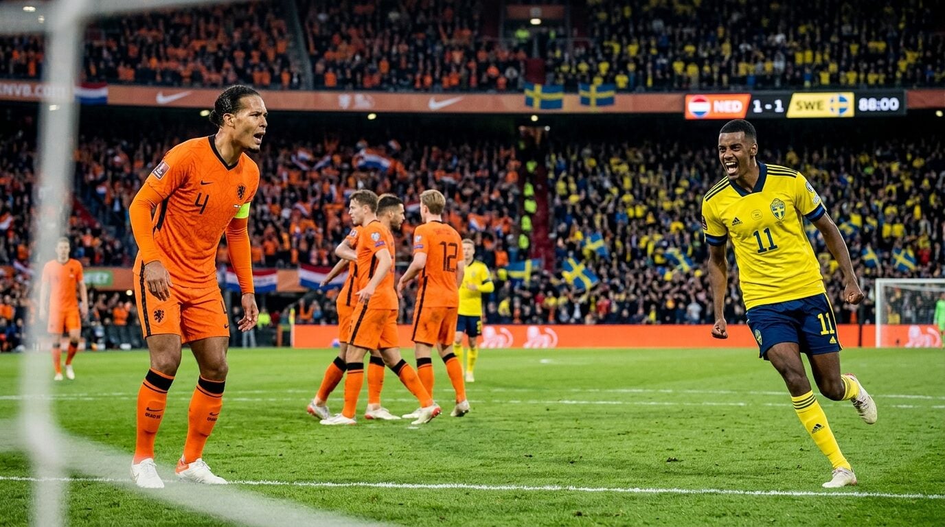 Analisis & Prediksi: Belanda Tertekan Hadapi Swedia yang Sedang Percaya Diri