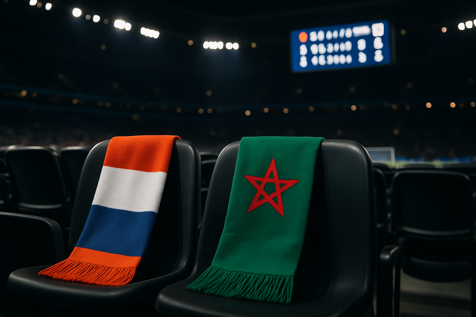 Suporter Belanda dan Maroko usai laga Piala Dunia 2026 berakhir adu penalti