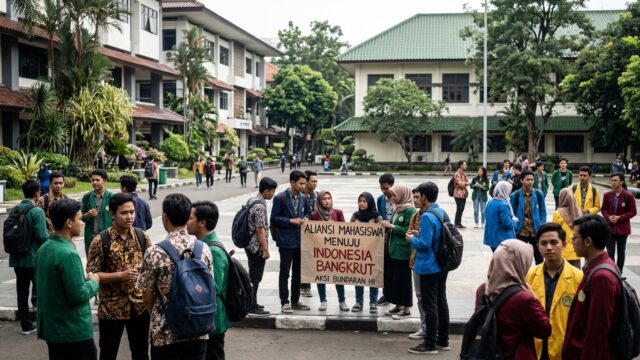 BEM UI Akan Gelar Demo di Bundaran HI Besok, Usung Tema “Menuju Indonesia Bangkrut”