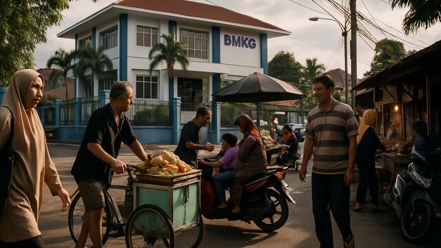 BMKG: Waspada Hujan Lebat dan Petir di 20 Distrik Papua Pegunungan