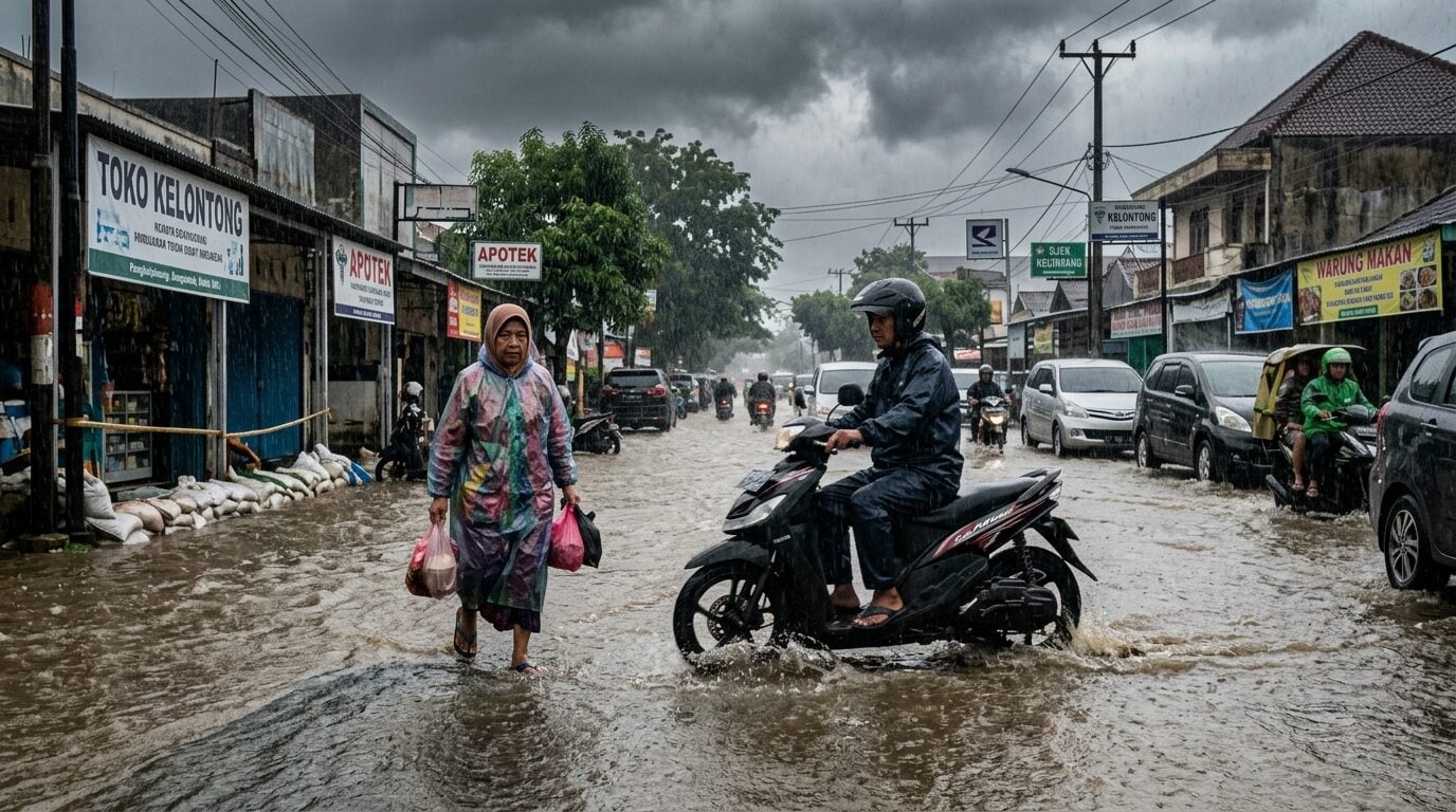 BMKG Waspada Hujan Lebat di Babel 23 Juni 2026