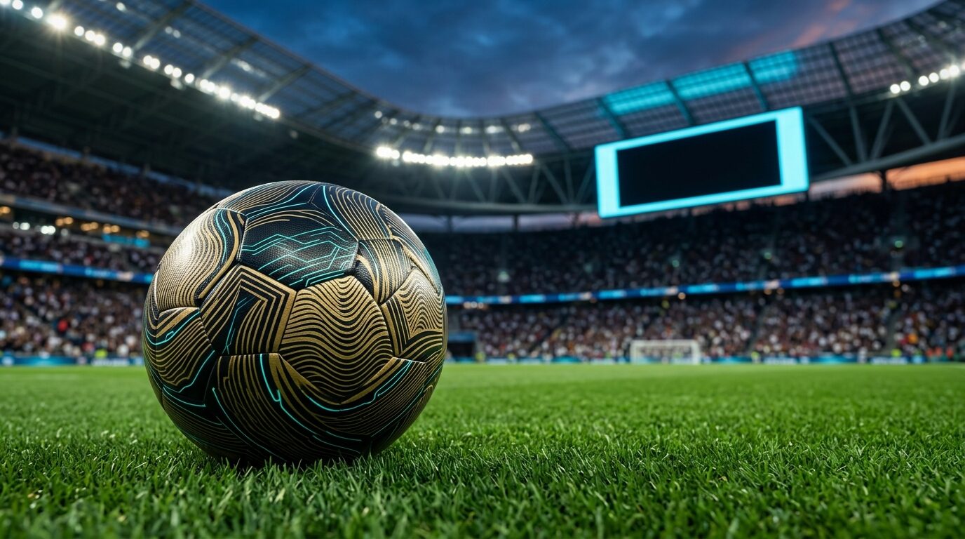 Detail bola final Piala Dunia 2026 diproduksi di Indonesia dengan desain hitam emas