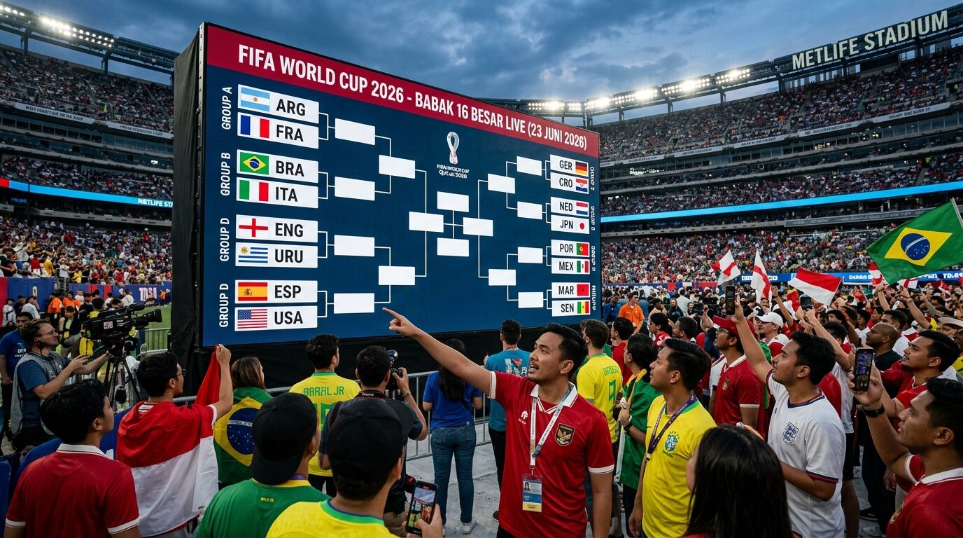 2026 World Cup Bracket Update for Round of 16 Live: Full Bracket + Qualified Teams on June 23