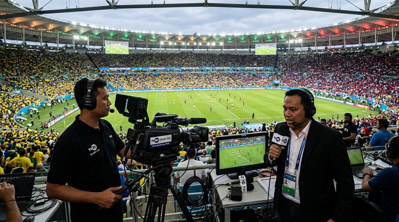 Brasil vs Haiti Piala Dunia 2026 Live di TVRI Sport HD