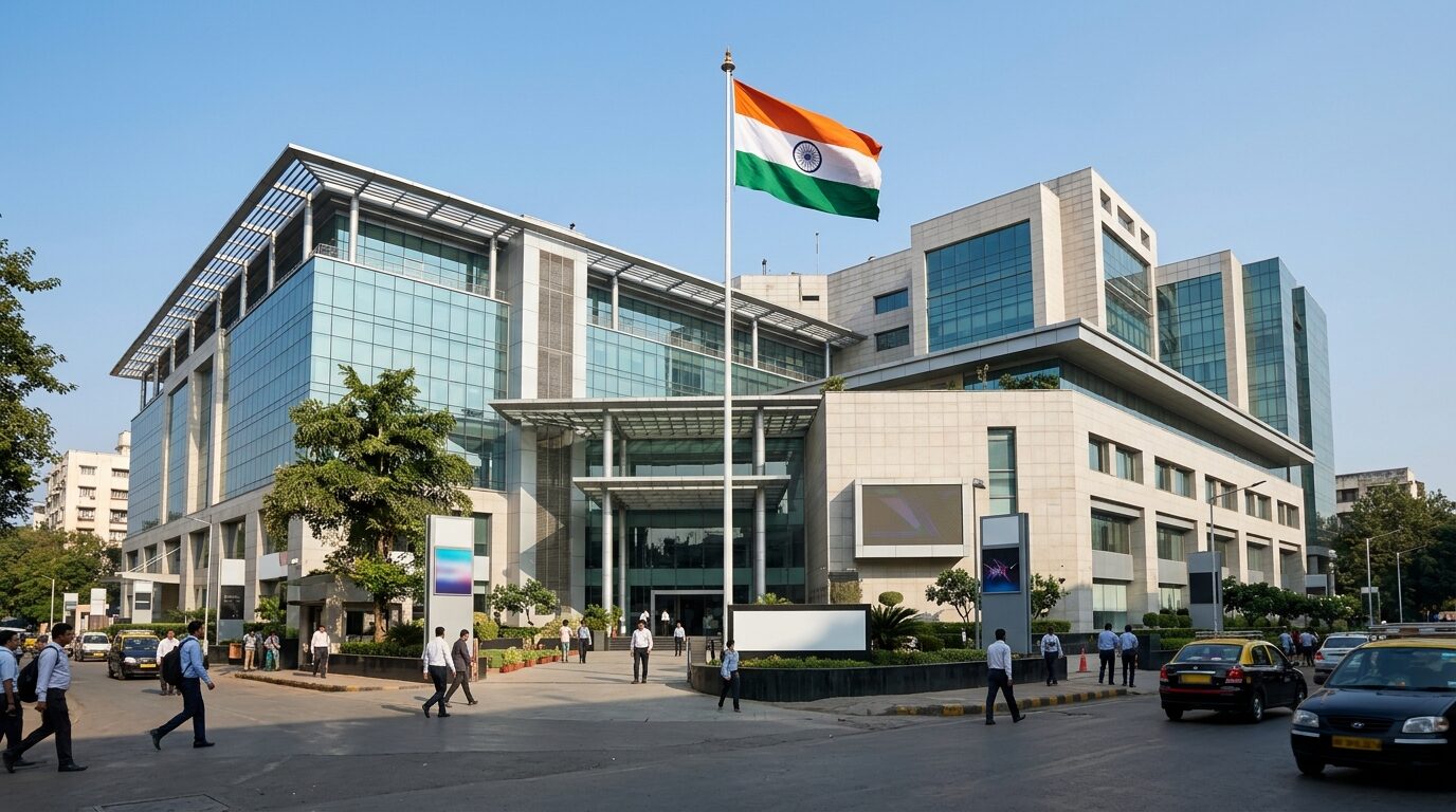 Gedung bursa saham India tutup sementara waktu untuk libur nasional