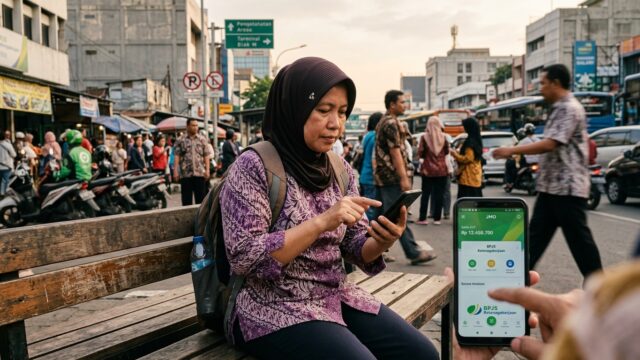 Cara Cek Saldo BPJS Ketenagakerjaan JHT Online 2026 Lewat HP Tanpa ke Kantor