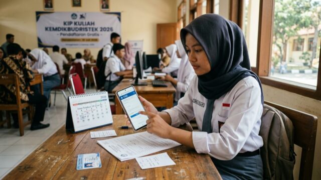 Cara Daftar KIP Kuliah 2026 Lewat HP dan Jadwal Resminya
