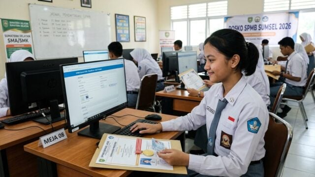 Cara Daftar SPMB Sumsel Jalur Prestasi 2026 SMA/SMK Lengkap