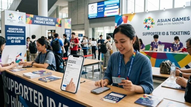 Cara Daftar Supporter ID Asian Games 2026 untuk Tiket Presale