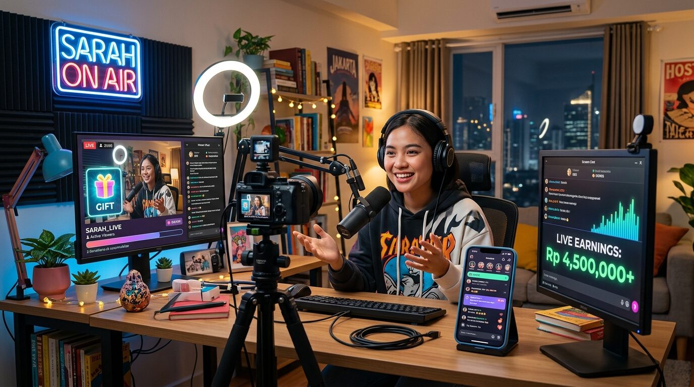 Cara Menghasilkan Uang dari Aplikasi Live Streaming 2026: Panduan Lengkap & Terpercaya