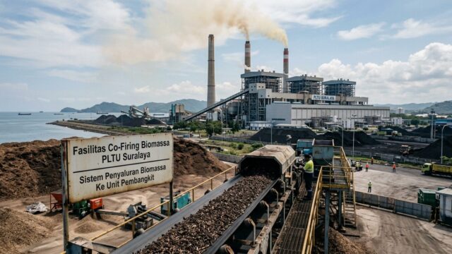 Cofiring Biomassa Kurangi 2,57 Juta Ton CO₂ di 52 PLTU