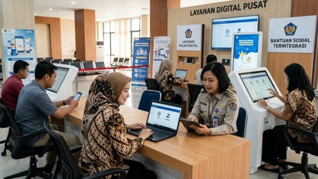 Daftar Layanan Publik yang Kini Wajib Pakai Aplikasi Digital, Urus Pajak dan Bansos Tidak Antre