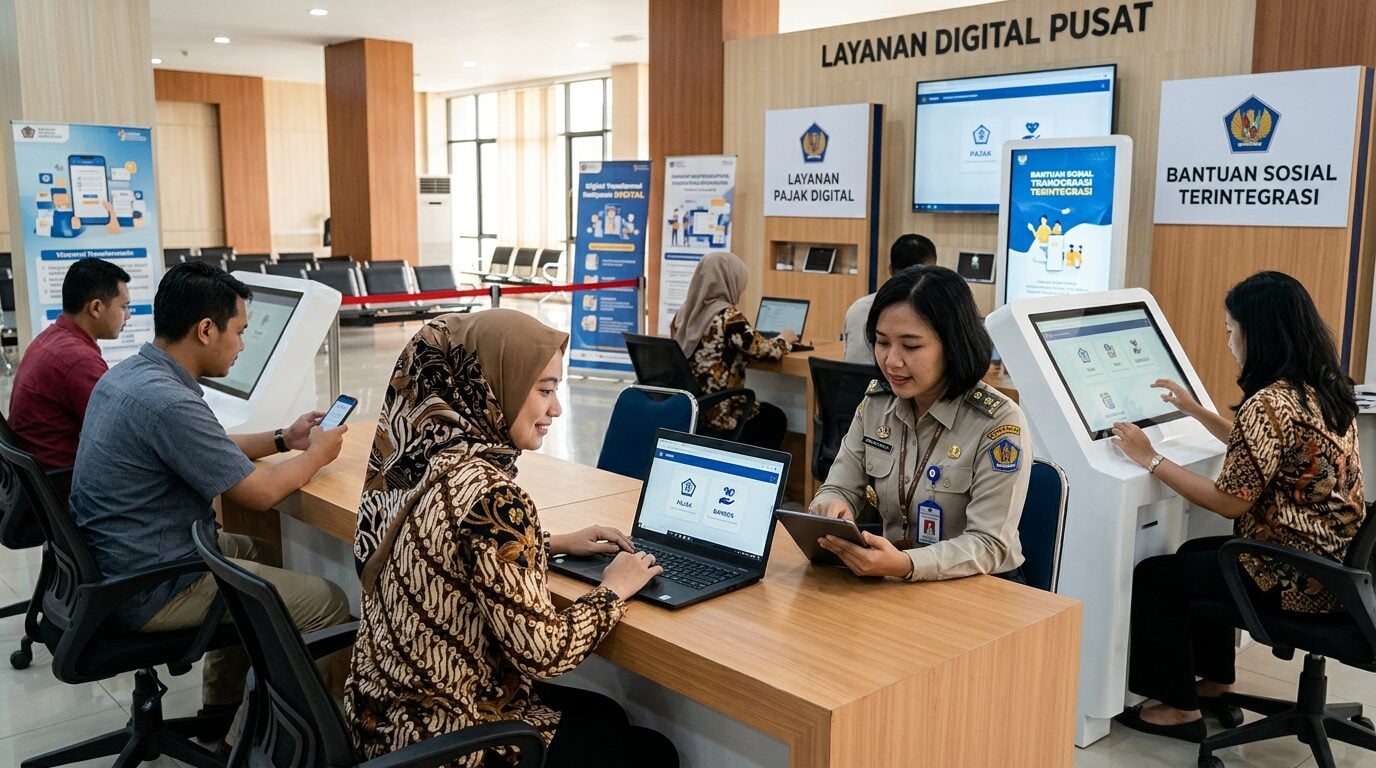 Daftar Layanan Publik yang Kini Wajib Pakai Aplikasi Digital, Urus Pajak dan Bansos Tidak Antri