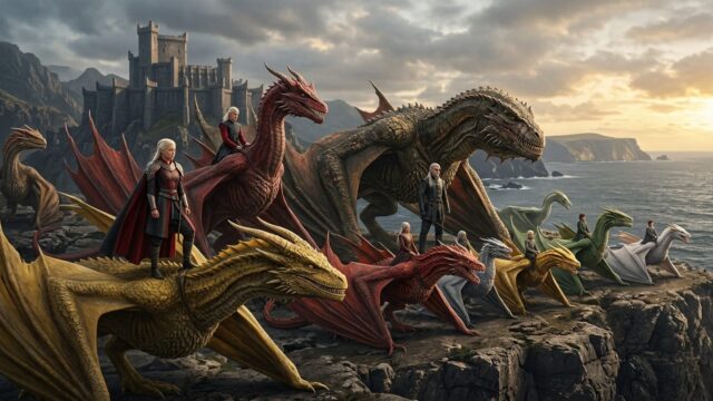 Daftar Naga House of the Dragon Lengkap: Nama, Ukuran, Penunggang + Fakta Unik 2026
