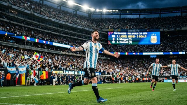 Daftar Top Skor Sementara Piala Dunia 2026: Messi Puncaki dengan 3 Gol