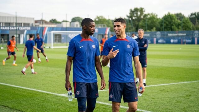 Dembélé dan Hakimi Siap di Final Liga Champions PSG vs Arsenal