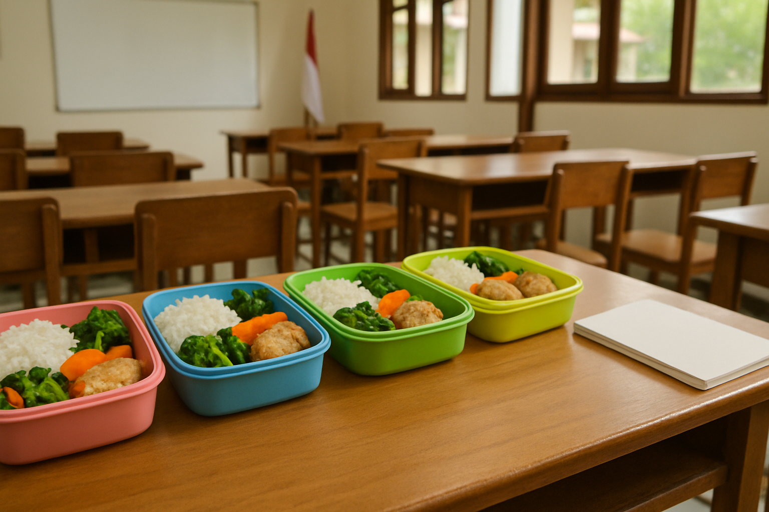 Paket Makan Bergizi Gratis siap didistribusikan ke sekolah di Balikpapan
