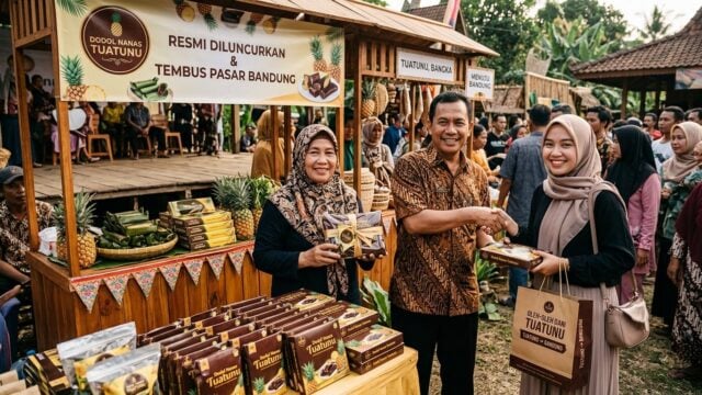 Dodol Nanas Tuatunu Resmi Diluncurkan, Tembus Pasar Bandung