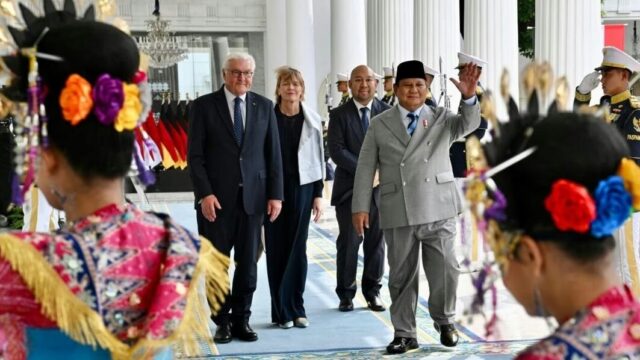 Prabowo Menjamu Presiden Jerman Steinmeier, Perkuat Hubungan Diplomatik