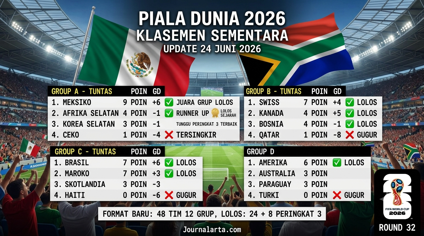 Klasemen Piala Dunia 2026