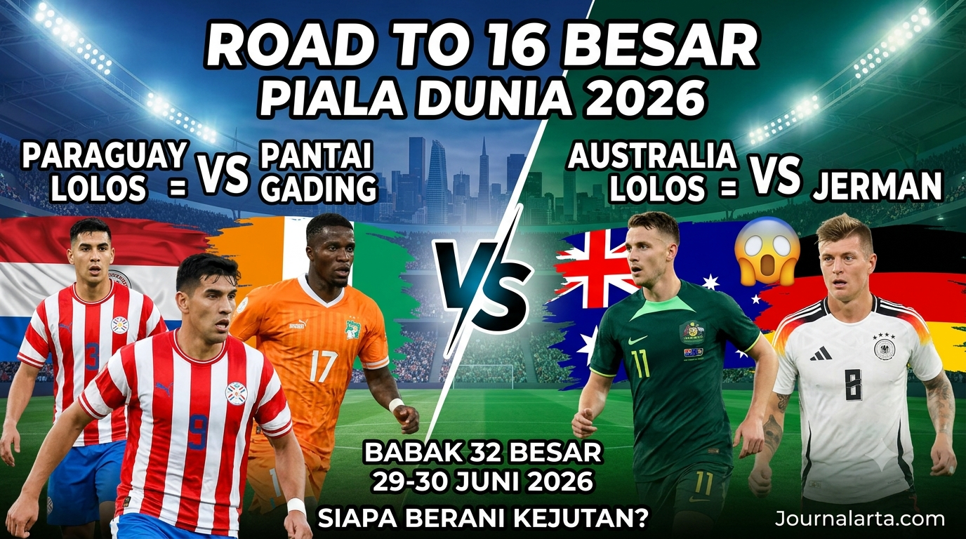 Road to 16 Besar Piala Dunia 2026