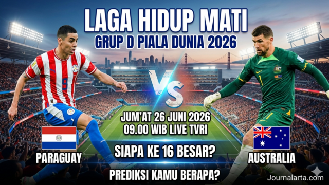 Prediksi Paraguay vs Australia Piala Dunia 2026: Laga Hidup Mati