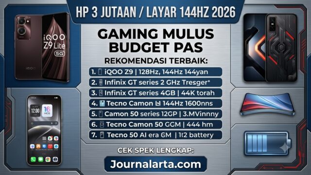 2026 Best 3 Million IDR Phones With 144Hz Displays for Gaming