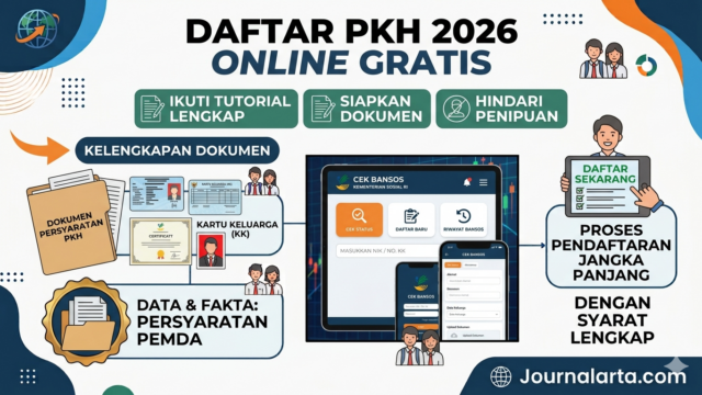 Cara Daftar PKH 2026 Online Lewat HP di Aplikasi Cek Bansos, Gratis dan Tanpa Perlu ke Kelurahan