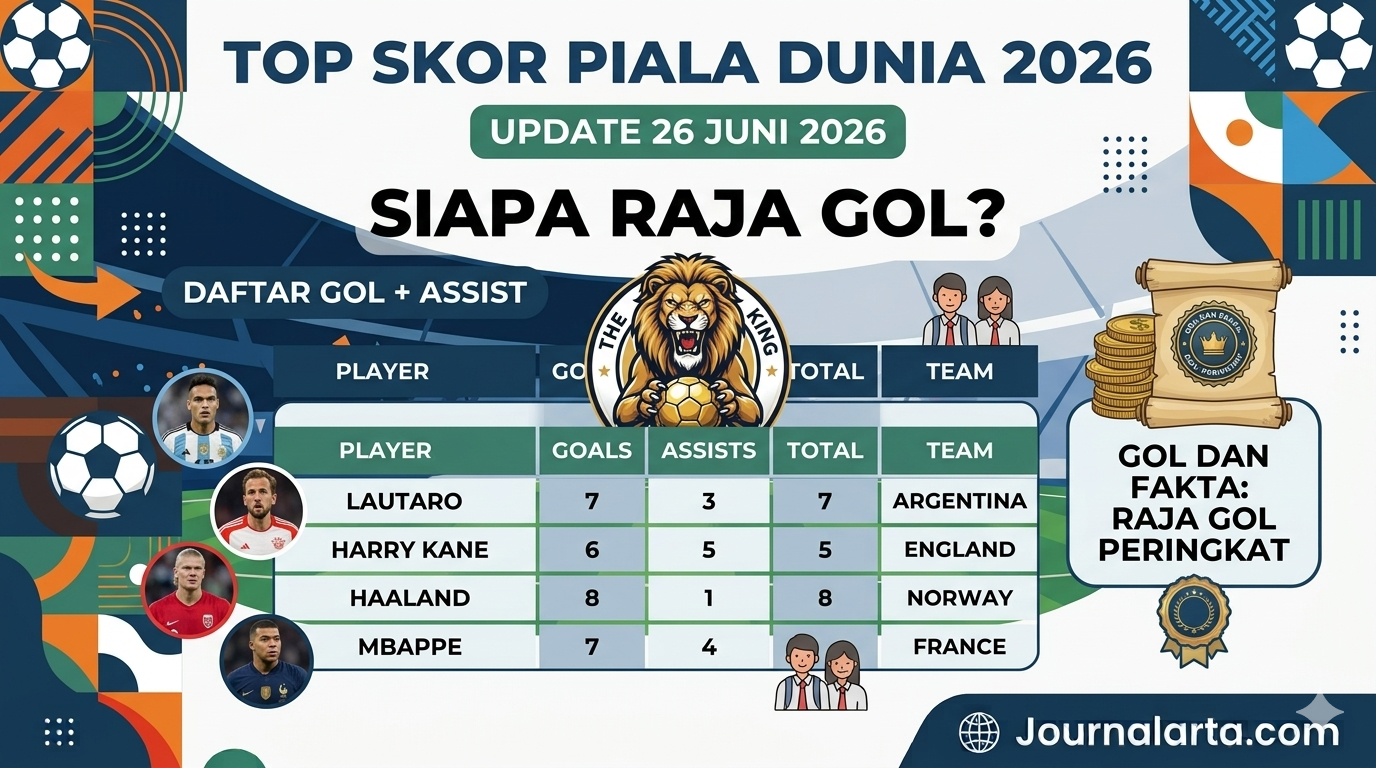 Top Skor Piala Dunia 2026