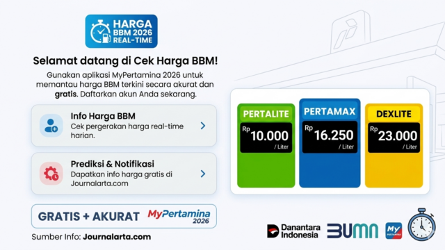 Cara Cek Harga BBM Pertamina Real-Time di Aplikasi MyPertamina 2026