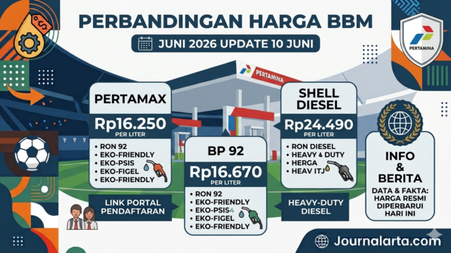 Perbandingan Harga BBM Pertamina vs Shell vs BP Juni 2026 Terbaru