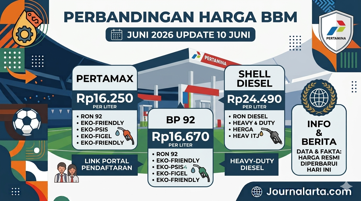 Perbandingan Harga BBM Pertamina vs Shell vs BP Juni 2026 Terbaru