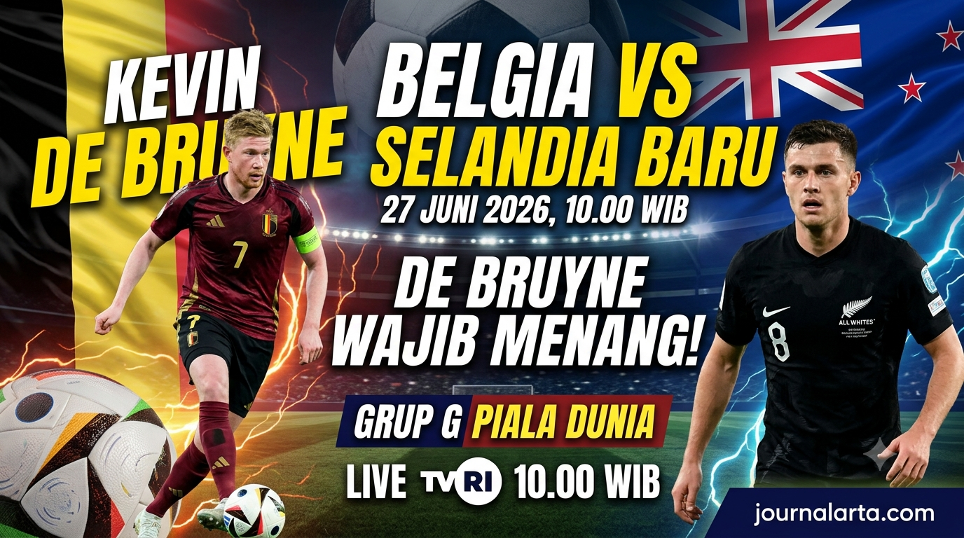 Analisis & Prediksi Selandia Baru vs Belgia Piala Dunia 2026