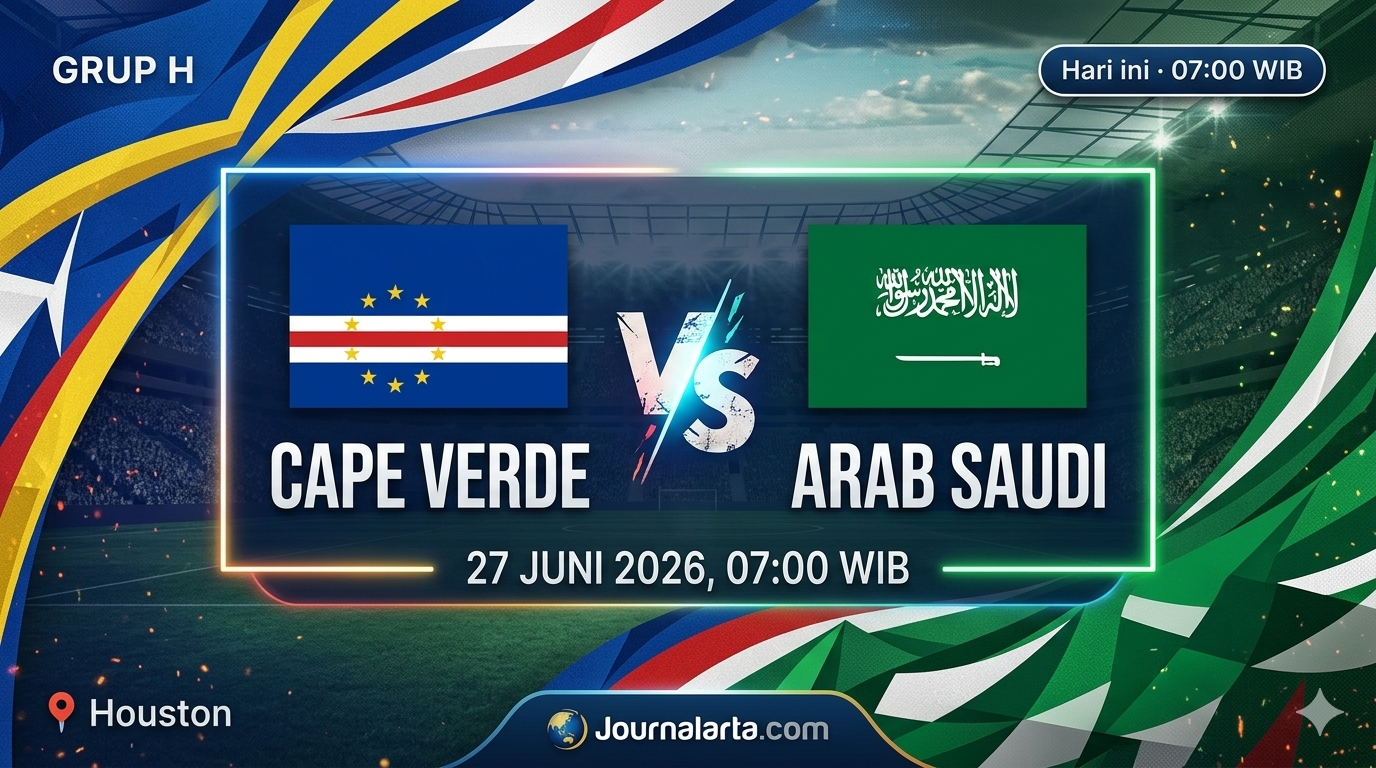Prediksi Cape Verde vs Arab Saudi 27 Juni 2026
